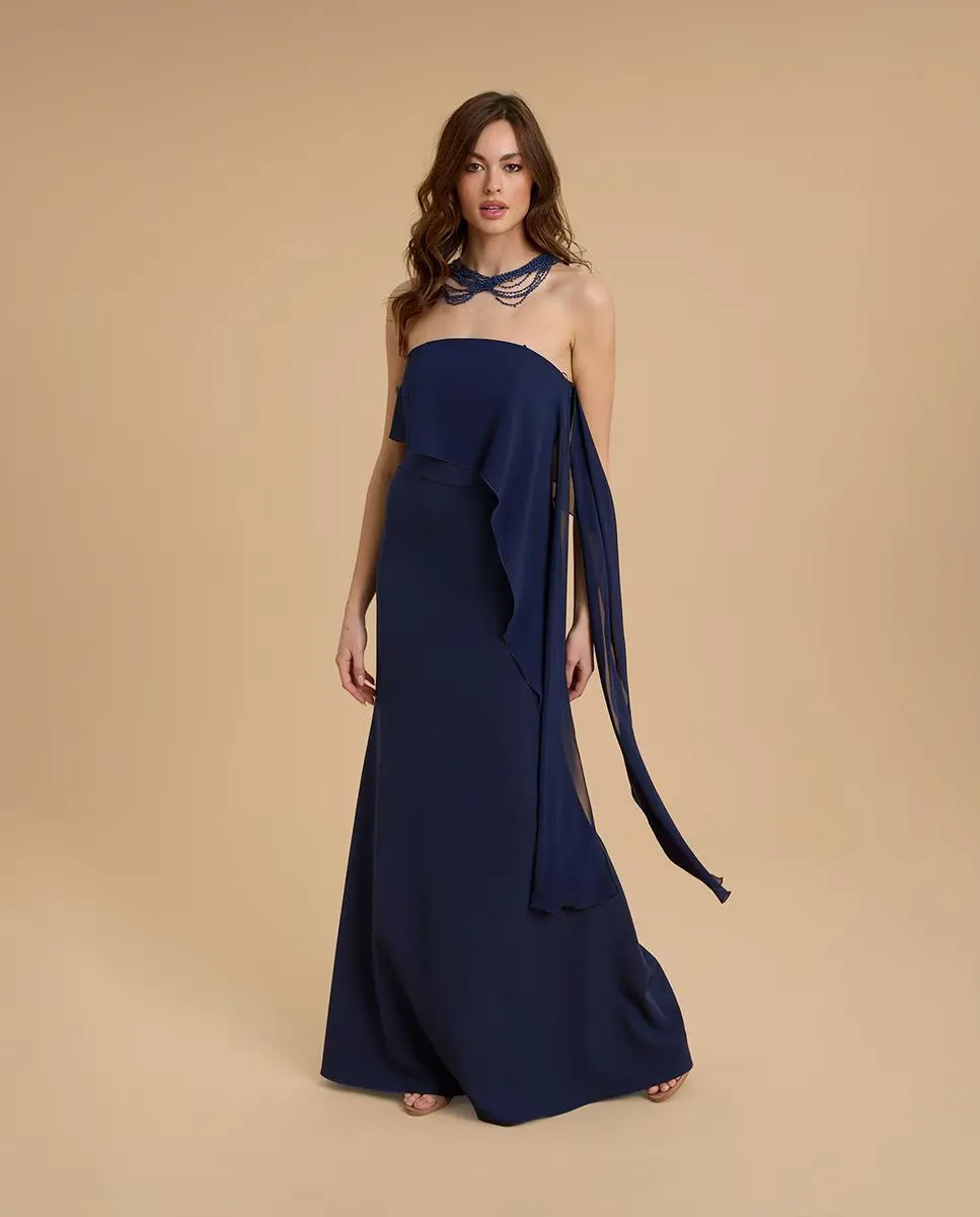 Длинное платье Palabra de Honor Veneno en la piel, синий
Длинное платье Palabra de Honor Veneno en la piel, синий