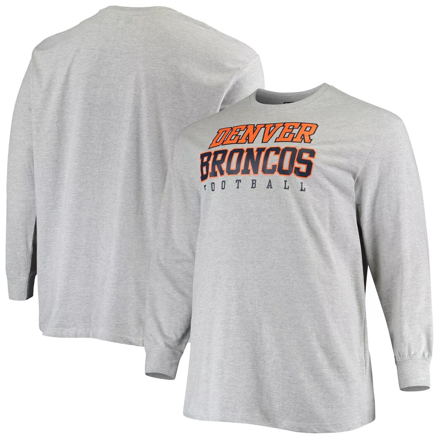 Мужская серая футболка с логотипом Denver Broncos Big & Tall Practice с длинными рукавами Fanatics, Серый, Мужская серая футболка с логотипом Denver Broncos Big & Tall Practice с длинными рукавами Fanatics
Мужская серая футболка с логотипом Denver Broncos Big & Tall Practice с длинными рукавами Fanatics, Серый, Мужская серая футболка с логотипом Denver Broncos Big & Tall Practice с длинными рукавами Fanatics