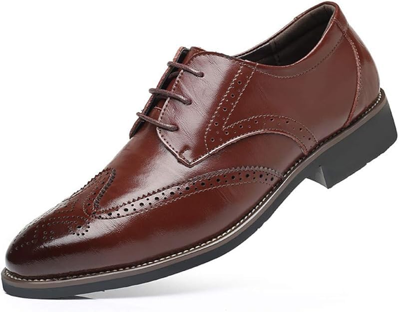 Мужские деловые кожаные оксфорды, дышащие, без шнурков, для работы и вождения, лоферы для ходьбы, мокасины для прогулок на лодке Asifn, коричневый
Мужские деловые кожаные оксфорды, дышащие, без шнурков, для работы и вождения, лоферы для ходьбы, мокасины для прогулок на лодке Asifn, коричневый