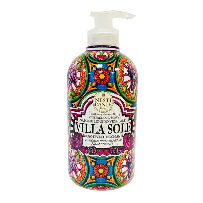 Жидкое мыло Villa Sole Rosso Divino Del Chianti Nesti Dante, 500 мл
Жидкое мыло Villa Sole Rosso Divino Del Chianti Nesti Dante, 500 мл