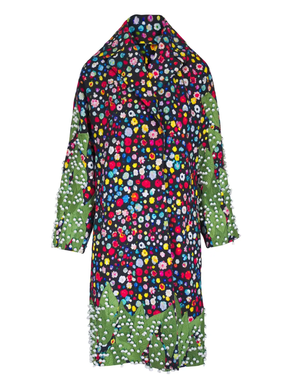 Пальто оверсайз с цветочным принтом Libertine, синий
Пальто оверсайз с цветочным принтом Libertine, синий