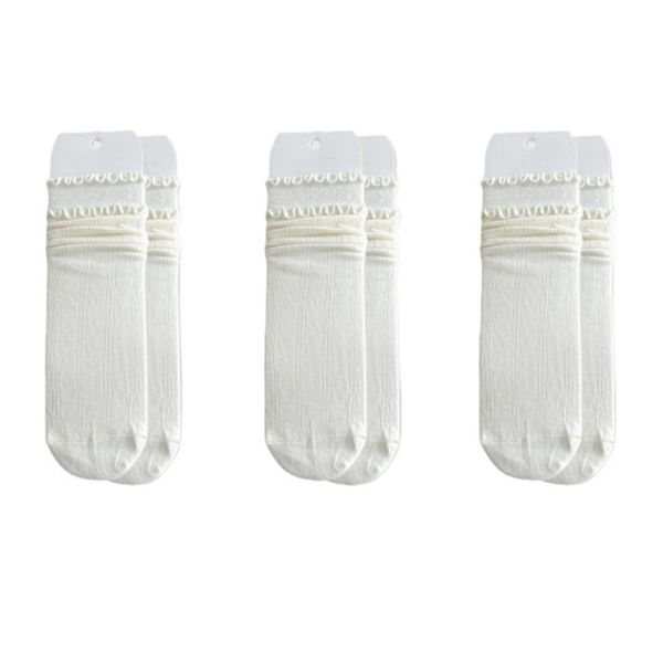 Набор из 3 пар женских мягких ребристых носков с ажурным краем Anna-Kaci, White
Набор из 3 пар женских мягких ребристых носков с ажурным краем Anna-Kaci, White