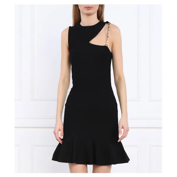 Платье Polonio в рубчик Pinko, черный
Платье Polonio в рубчик Pinko, черный