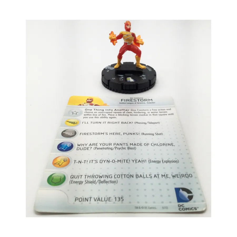 Огненный шторм № 209 (С), DC HeroClix - Justice League - Trinity War - Singles
Огненный шторм № 209 (С), DC HeroClix - Justice League - Trinity War - Singles