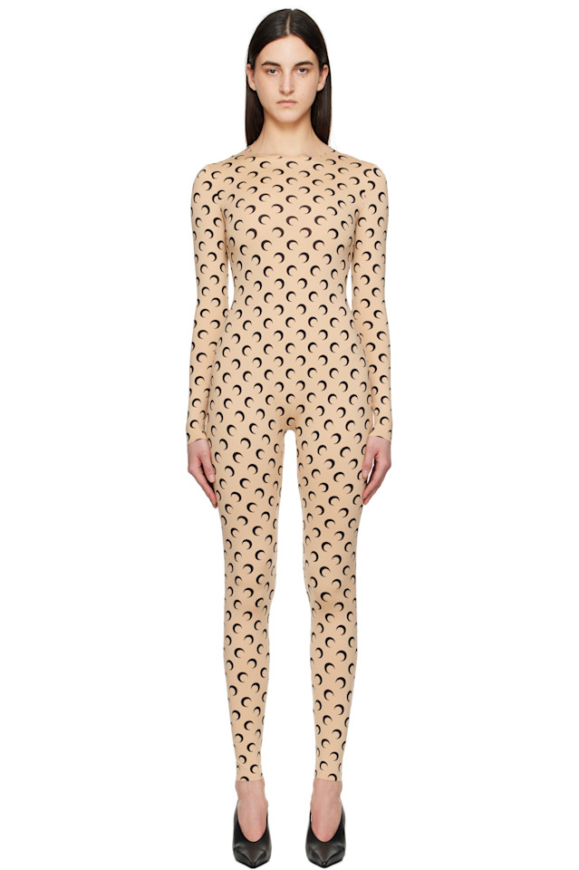 Костюм-комбинезон Moon из переработанного трикотажа Marine Serre, цвет tan
Костюм-комбинезон Moon из переработанного трикотажа Marine Serre, цвет tan