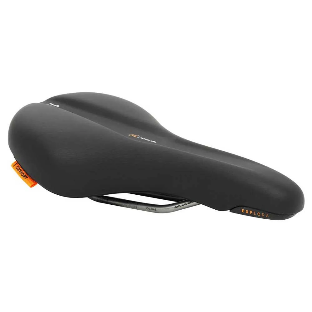 Седло Selle Royal Explora Royalgel Moderate, черный 
Седло Selle Royal Explora Royalgel Moderate, черный