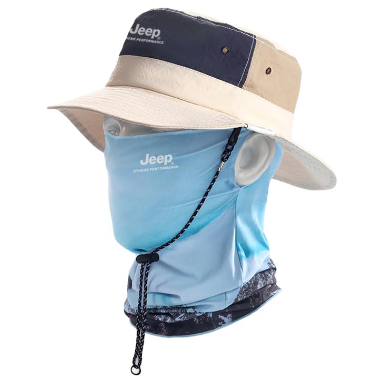 Jeep Полиамидная панама унисекс, Khaki Two-Piece Set (Hats & Caps+Qinghu Blue Ear-Loop Face Mask)
Jeep Полиамидная панама унисекс, Khaki Two-Piece Set (Hats & Caps+Qinghu Blue Ear-Loop Face Mask)