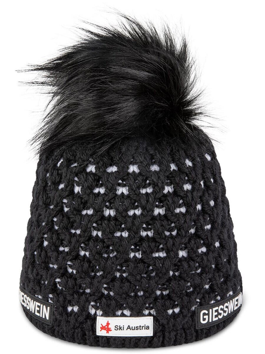 Шапка GIESSWEIN Beanie Ski Austria Beanie Älplihorn, черный 
Шапка GIESSWEIN Beanie Ski Austria Beanie Älplihorn, черный