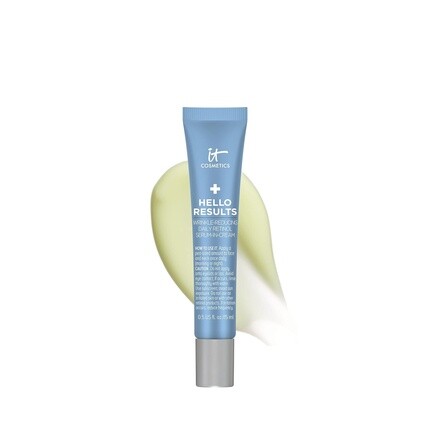 IT Cosmetics Hello Results Ежедневная крем-сыворотка с ретинолом, уменьшающая морщины, 0,5 жидк. Оз
IT Cosmetics Hello Results Ежедневная крем-сыворотка с ретинолом, уменьшающая морщины, 0,5 жидк. Оз