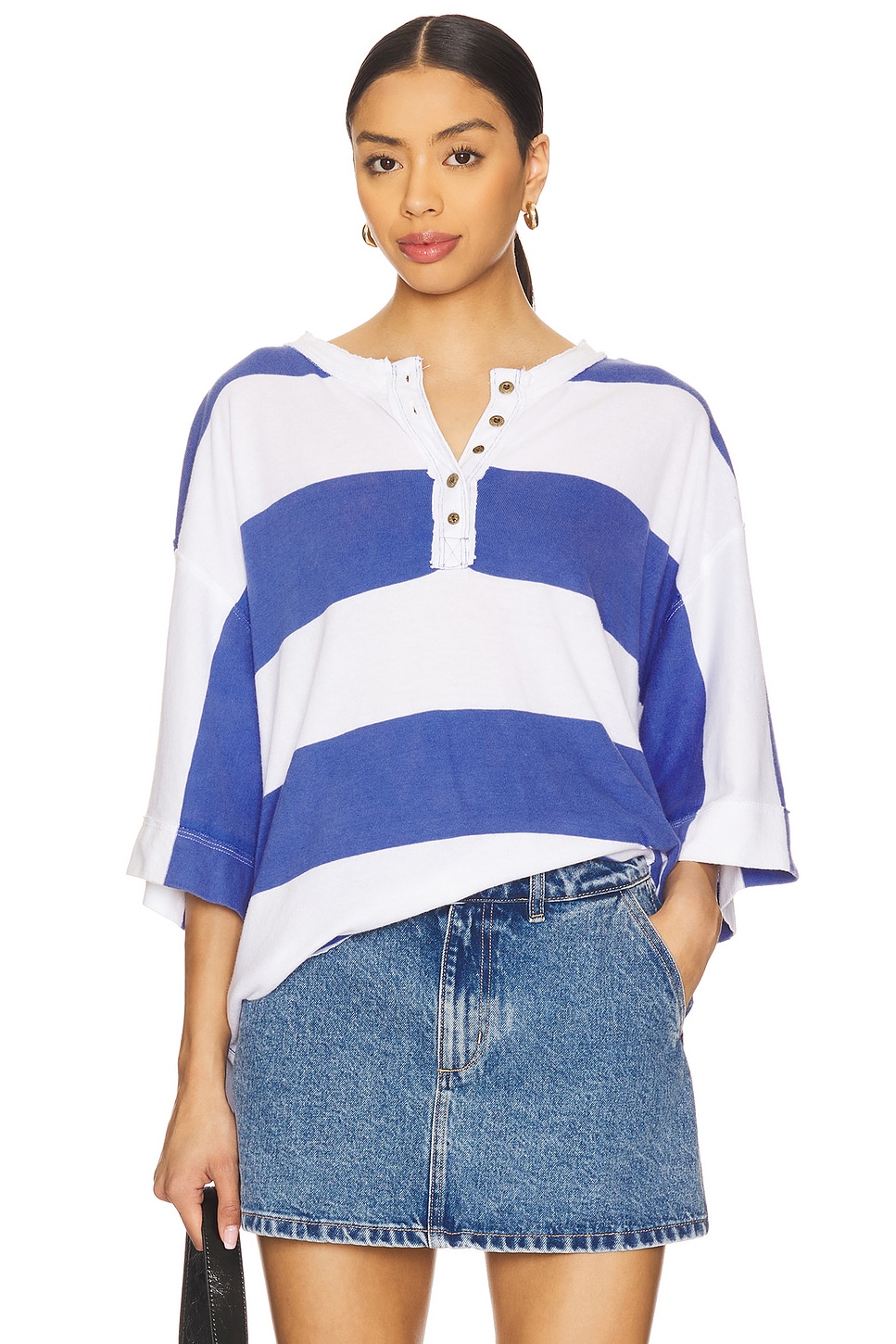 Чудесная футболка Free People, blue combo
Чудесная футболка Free People, blue combo