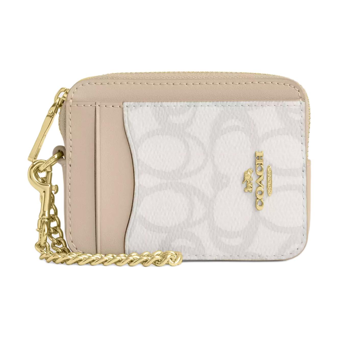 COACH Миниатюрный картхолдер из прочной ткани с покрытием, Ivory & Sand Yellow
COACH Миниатюрный картхолдер из прочной ткани с покрытием, Ivory & Sand Yellow