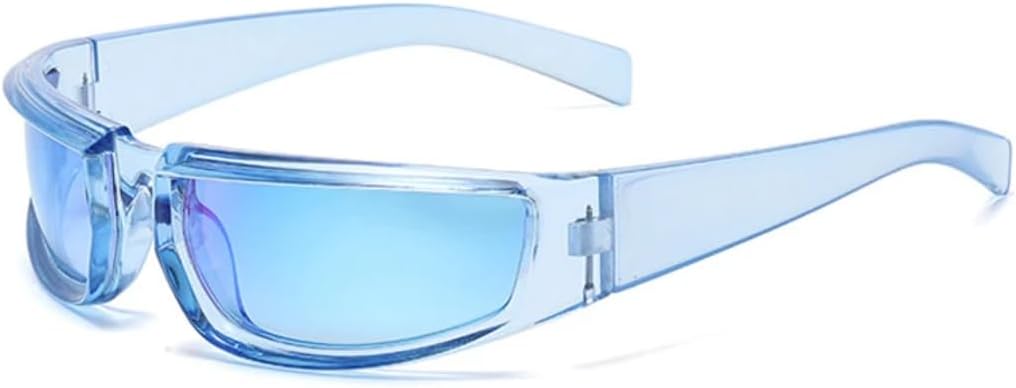 Ретро-панк женские солнцезащитные очки, модные разноцветные зеркальные очки с защитой от УФ-излучения UV400, мужские очки для активного отдыха, спорта и вождения UATXTAU, Blue Blue Mirror
Ретро-панк женские солнцезащитные очки, модные разноцветные зеркальные очки с защитой от УФ-излучения UV400, мужские очки для активного отдыха, спорта и вождения UATXTAU, Blue Blue Mirror