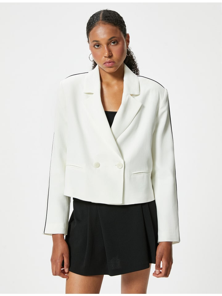 Куртка серо-белого цвета KOTON
Куртка серо-белого цвета KOTON