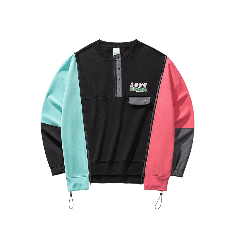 ANTA Толстовка мужская базовая Outdoor Collection Black/Mu Yun Red/Xin Blue
ANTA Толстовка мужская базовая Outdoor Collection Black/Mu Yun Red/Xin Blue