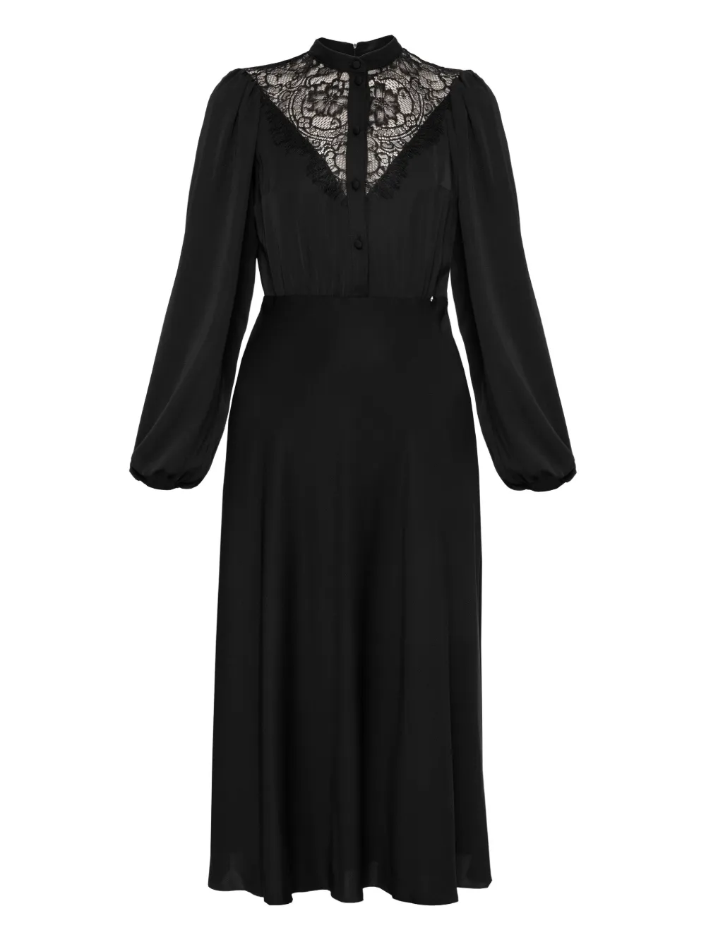 Миди-платье с кружевной отделкой Nissa, черный
Миди-платье с кружевной отделкой Nissa, черный