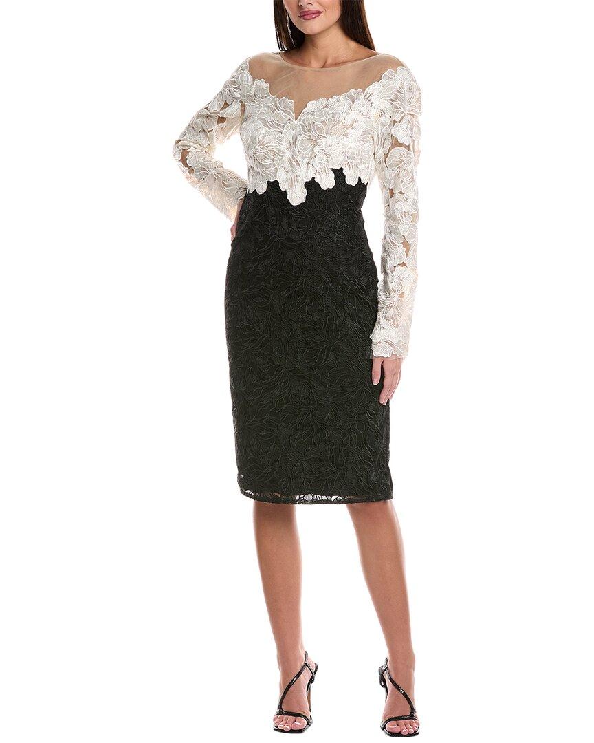 Tadashi Shoji Платье для коктейля с цветными блоками и кружевом, белый
Tadashi Shoji Платье для коктейля с цветными блоками и кружевом, белый