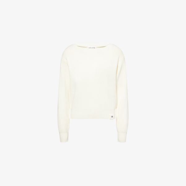 Джемпер широкий Victoria Beckham с эффектом растяжения, белый
Джемпер широкий Victoria Beckham с эффектом растяжения, белый