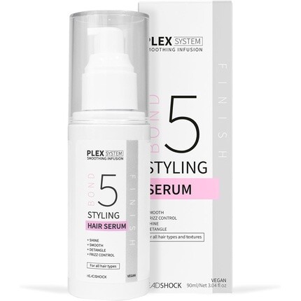 Headshock Plex System Smoothing Infusion Легкая распутывающая сыворотка для укладки № 5 90 мл
Headshock Plex System Smoothing Infusion Легкая распутывающая сыворотка для укладки № 5 90 мл