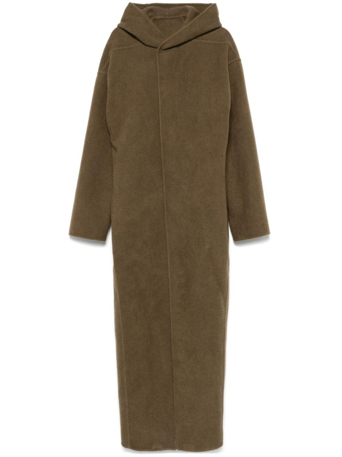 Пальто с капюшоном Rick Owens, зеленый
Пальто с капюшоном Rick Owens, зеленый