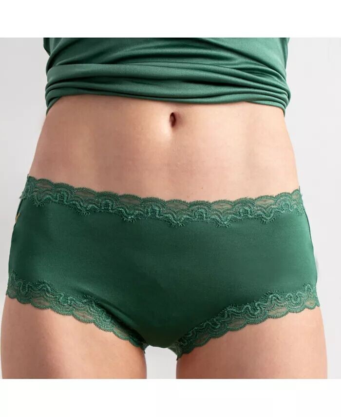Женские трусы из мягкого шелкового кружева Uwila Warrior, зеленый
Женские трусы из мягкого шелкового кружева Uwila Warrior, зеленый