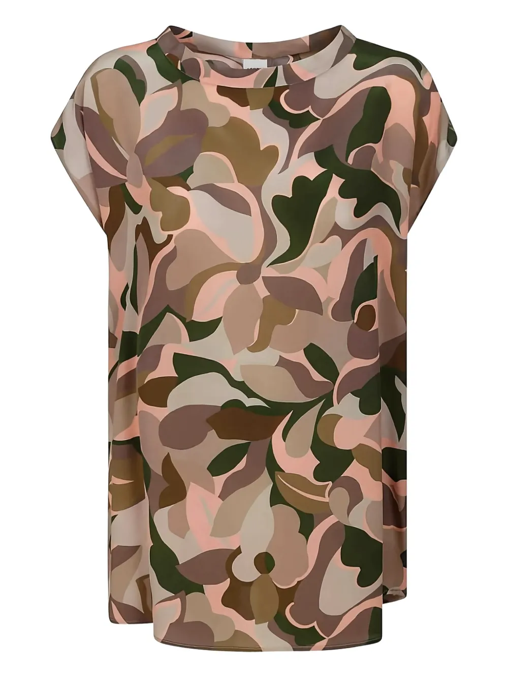 Блузка с абстрактным принтом ASPESI, коричневый
Блузка с абстрактным принтом ASPESI, коричневый