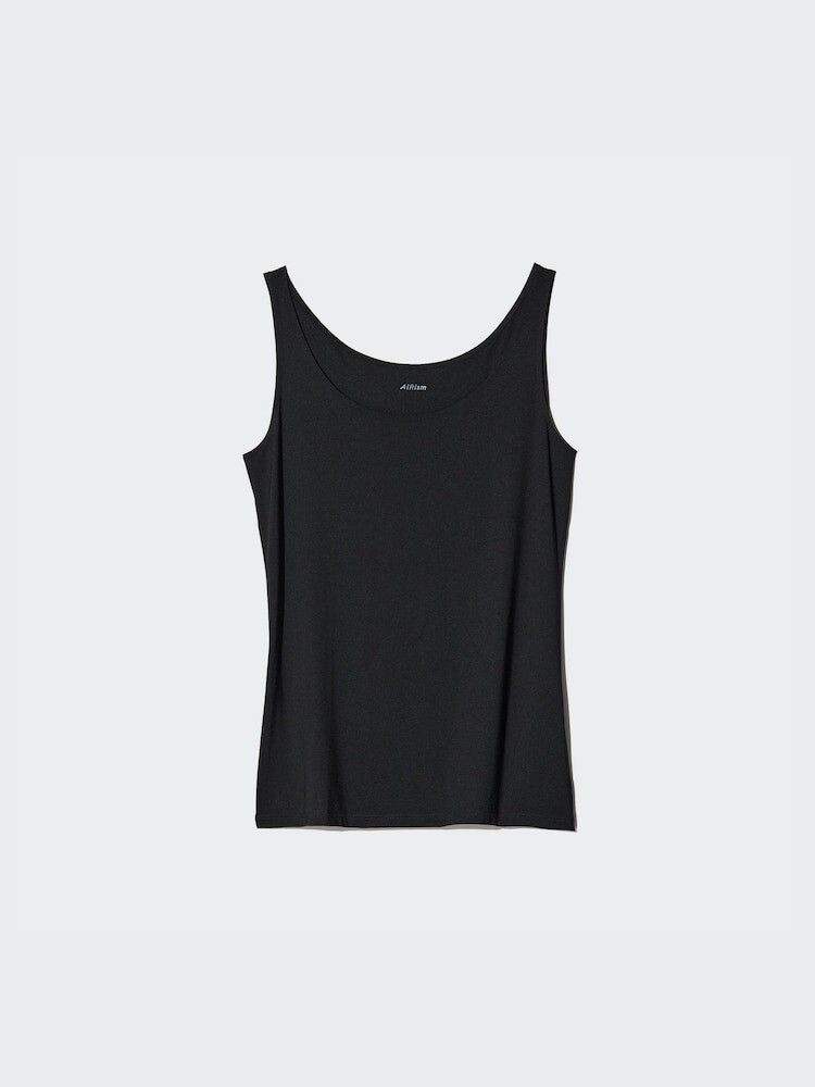 Майка женская Airism Uniqlo, цвет 09 черный 
Майка женская Airism Uniqlo, цвет 09 черный