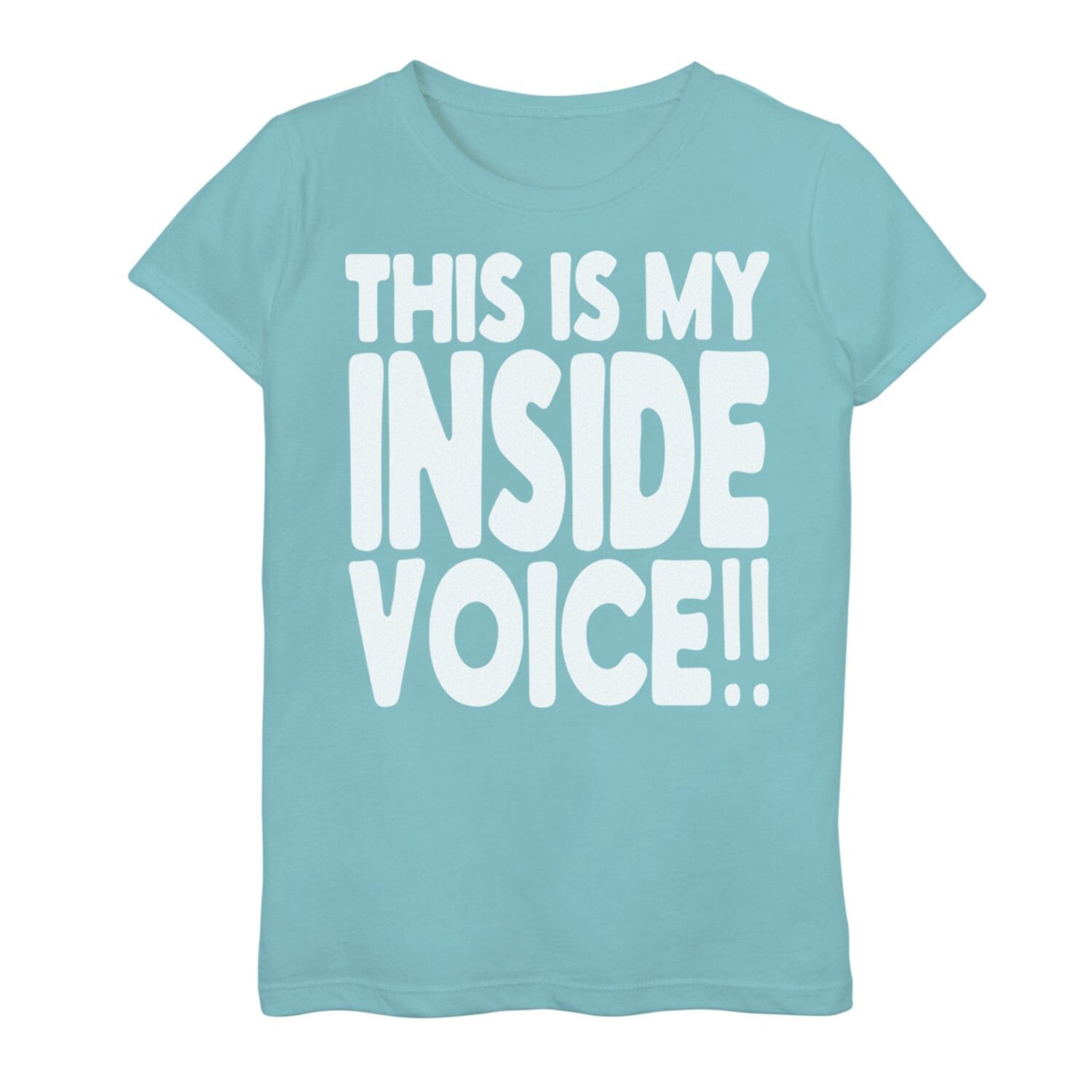 Футболка с текстовым рисунком Fifth Sun Inside Voices для девочек 7–16 лет Licensed Character 
Футболка с текстовым рисунком Fifth Sun Inside Voices для девочек 7–16 лет Licensed Character