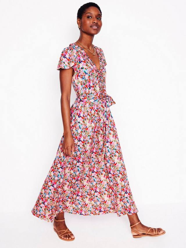 Чайное платье из джерси с цветочным узором nicola Boden, разноцветный
Чайное платье из джерси с цветочным узором nicola Boden, разноцветный