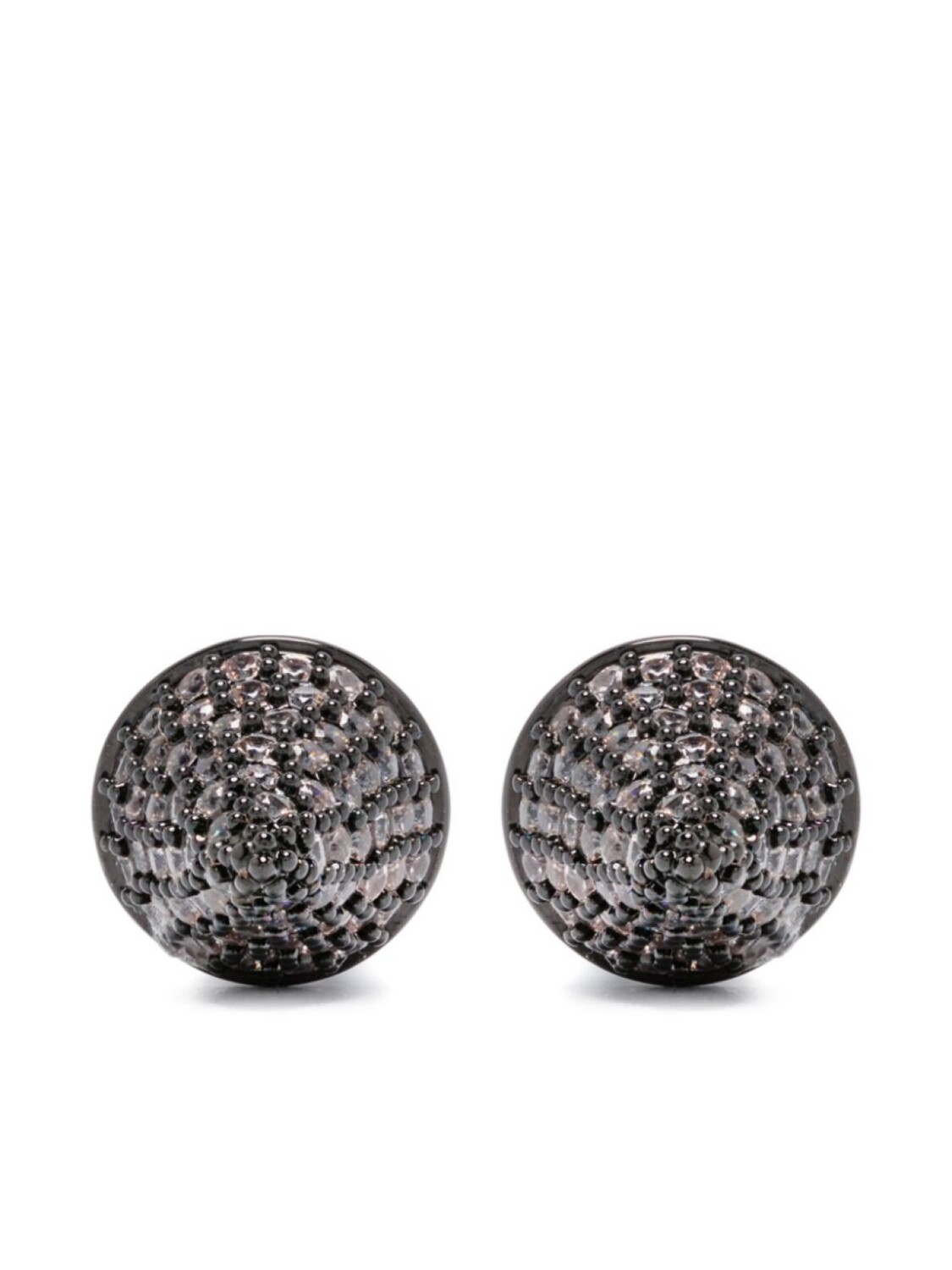 Серьги-гвоздики с конусами и паве Eddie Borgo, серый
Серьги-гвоздики с конусами и паве Eddie Borgo, серый