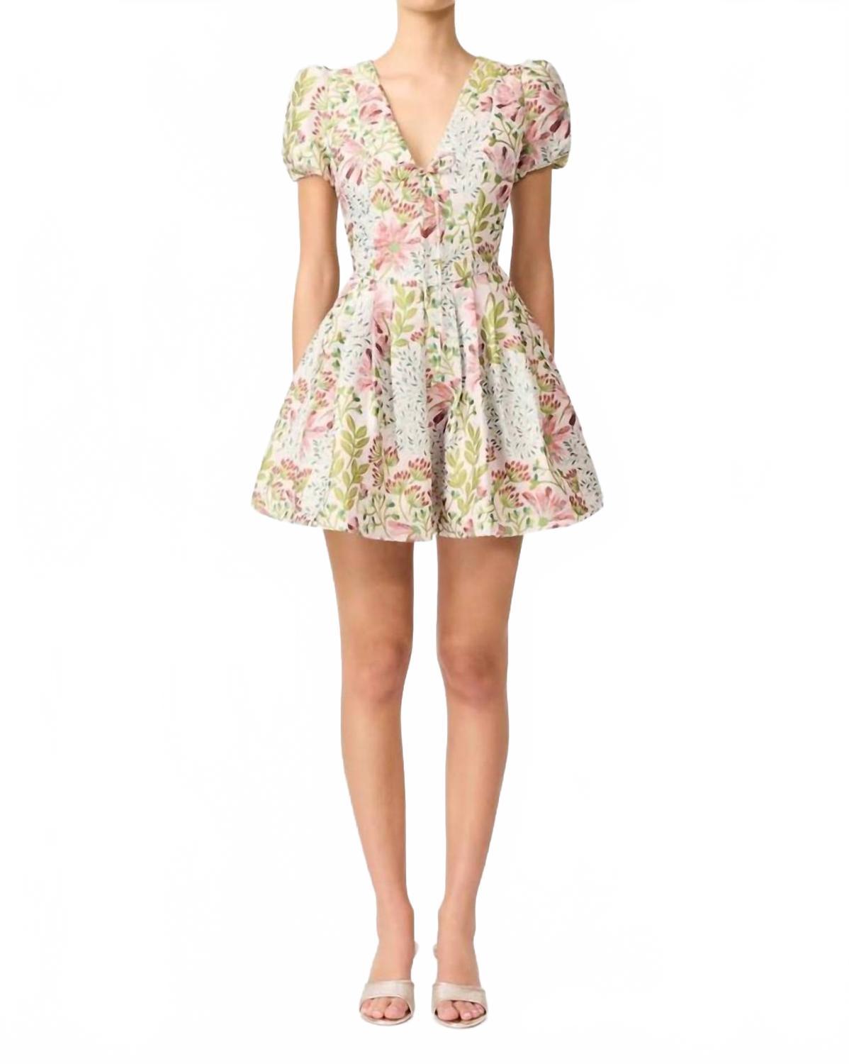 Калаанта Мини-платье с пышными рукавами в цветочном принте ELLIATT, Floral
Калаанта Мини-платье с пышными рукавами в цветочном принте ELLIATT, Floral