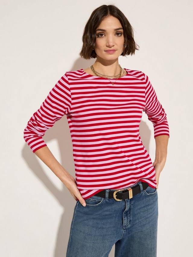 Топ Ama Stripe из чистого органического хлопка Baukjen, Red/Pink
Топ Ama Stripe из чистого органического хлопка Baukjen, Red/Pink