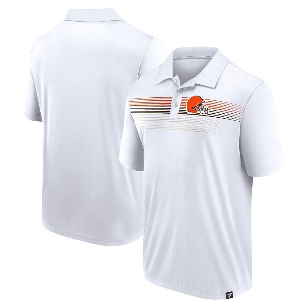 Мужская белая футболка-поло с интерлоком Fanatics Cleveland Browns Victory For Us, цвет Brn White
Мужская белая футболка-поло с интерлоком Fanatics Cleveland Browns Victory For Us, цвет Brn White