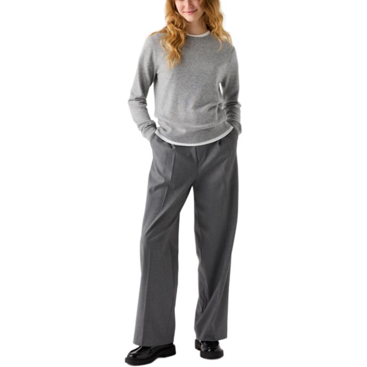 Кашемировый свитер Women's Mist Gray UNIQLO, серый
Кашемировый свитер Women's Mist Gray UNIQLO, серый