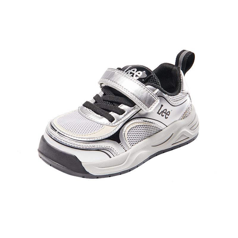 Нескользящая амортизирующая износостойкая дышащая детская обувь для повседневной носки Lee, серебряный
Нескользящая амортизирующая износостойкая дышащая детская обувь для повседневной носки Lee, серебряный