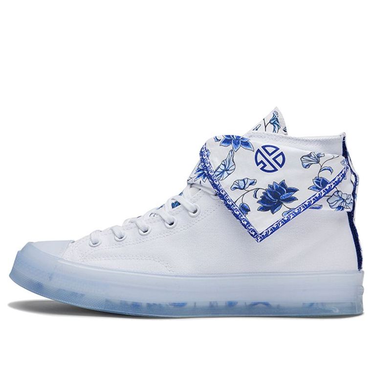 Кеды Converse Lay Zhang x Chuck 70 High 'Blue White Porcelain', белый
Кеды Converse Lay Zhang x Chuck 70 High 'Blue White Porcelain', белый