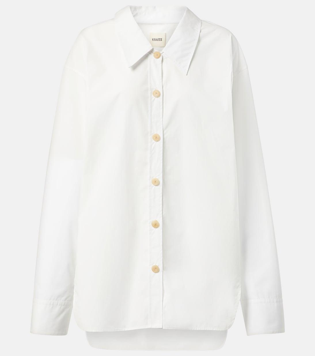 Хлопковая рубашка Herschel Khaite, Chalk
Хлопковая рубашка Herschel Khaite, Chalk