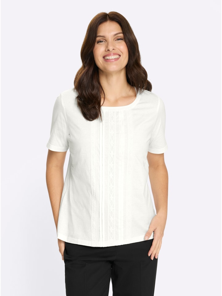 Рубашка с короткими рукавами цвета экрю Sieh an!
Рубашка с короткими рукавами цвета экрю Sieh an!