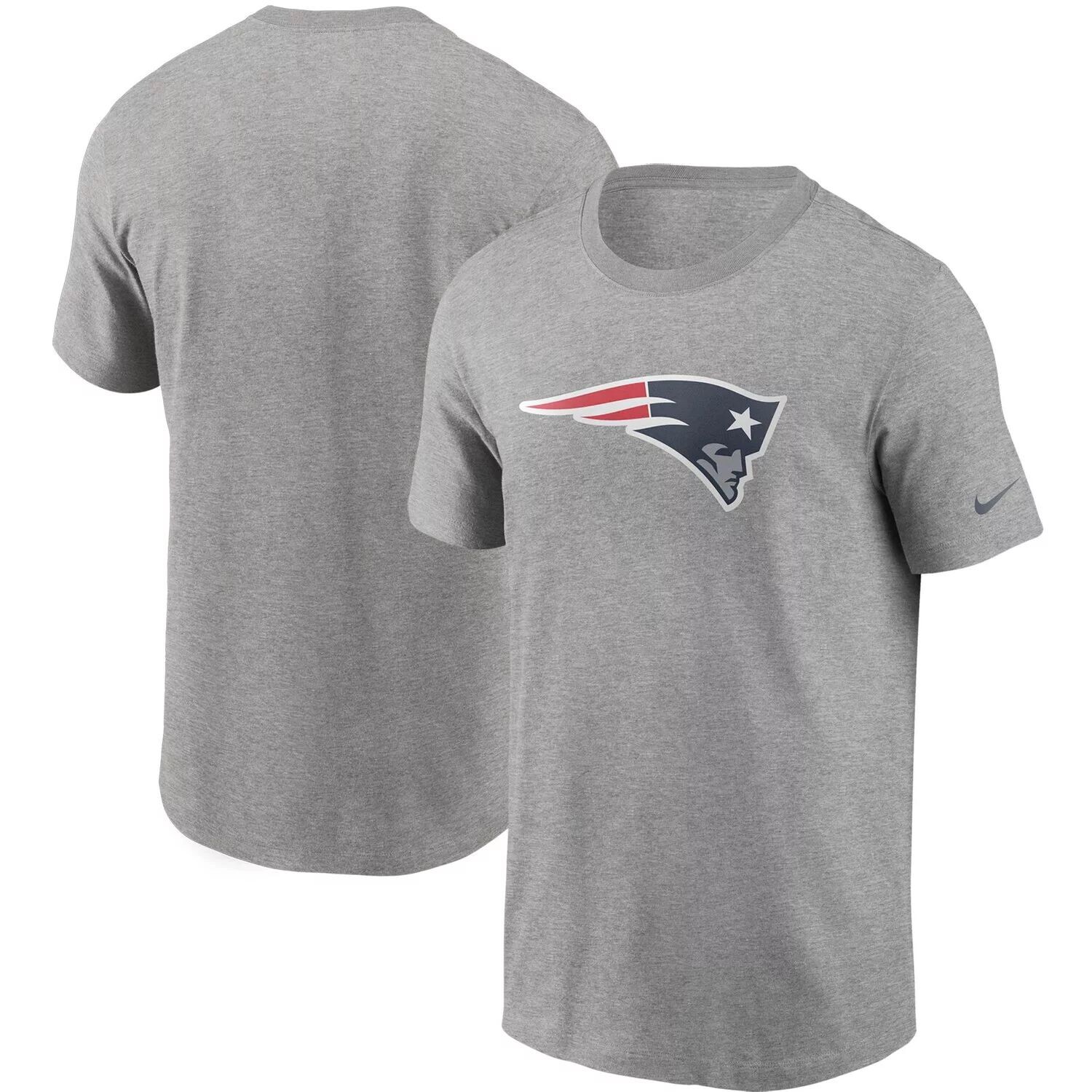 Мужская серая футболка с логотипом Nike Heathered New England Patriots Primary, Серый, Мужская серая футболка с логотипом Nike Heathered New England Patriots Primary
Мужская серая футболка с логотипом Nike Heathered New England Patriots Primary, Серый, Мужская серая футболка с логотипом Nike Heathered New England Patriots Primary