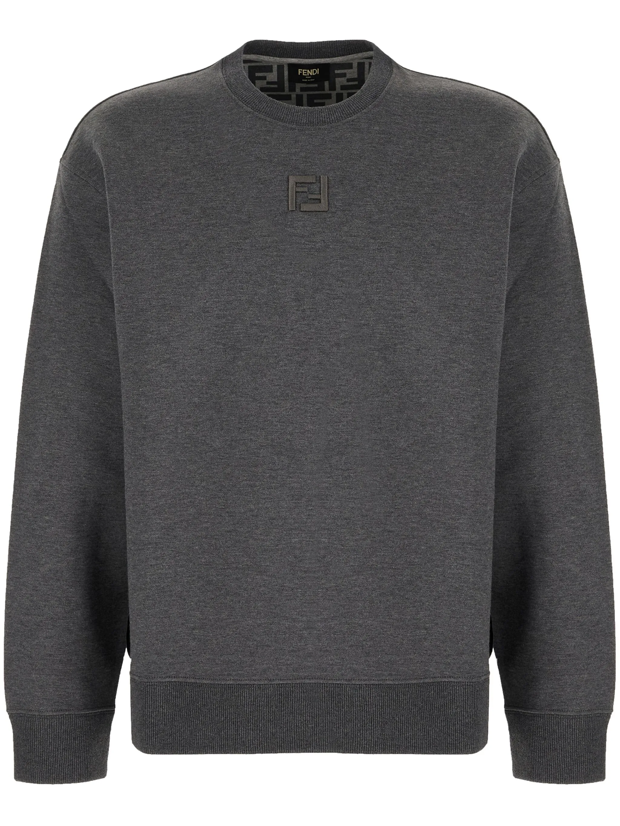 Толстовка с вышивкой FF Fendi, серый
Толстовка с вышивкой FF Fendi, серый