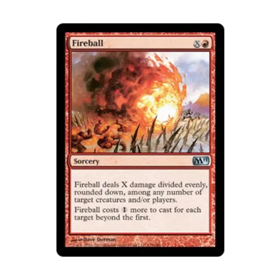 CCG Огненный шар (U) (фольга), MTG - Magic 2011
CCG Огненный шар (U) (фольга), MTG - Magic 2011