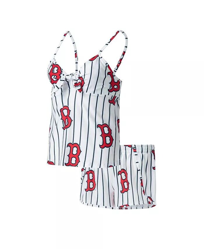 Женская белая майка Boston Red Sox Reel со сплошным принтом и шорты для сна Concepts Sport
Женская белая майка Boston Red Sox Reel со сплошным принтом и шорты для сна Concepts Sport