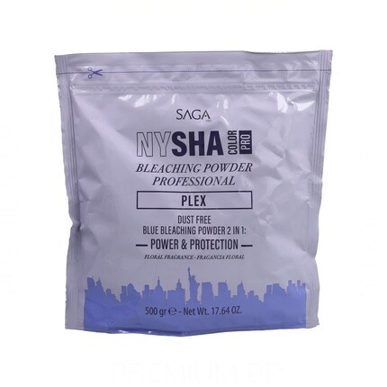 Saga Отбеливающий порошок Blue Plex 500G, Nysha
Saga Отбеливающий порошок Blue Plex 500G, Nysha