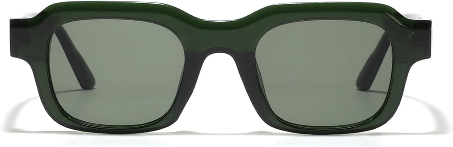 Willochra Популярные модные квадратные зеленые солнцезащитные очки для женщин, ретро, конфетные цвета, мужские панк-очки, прямоугольные солнцезащитные очки, трендовые солнцезащитные очки, Green
Willochra Популярные модные квадратные зеленые солнцезащитные очки для женщин, ретро, конфетные цвета, мужские панк-очки, прямоугольные солнцезащитные очки, трендовые солнцезащитные очки, Green