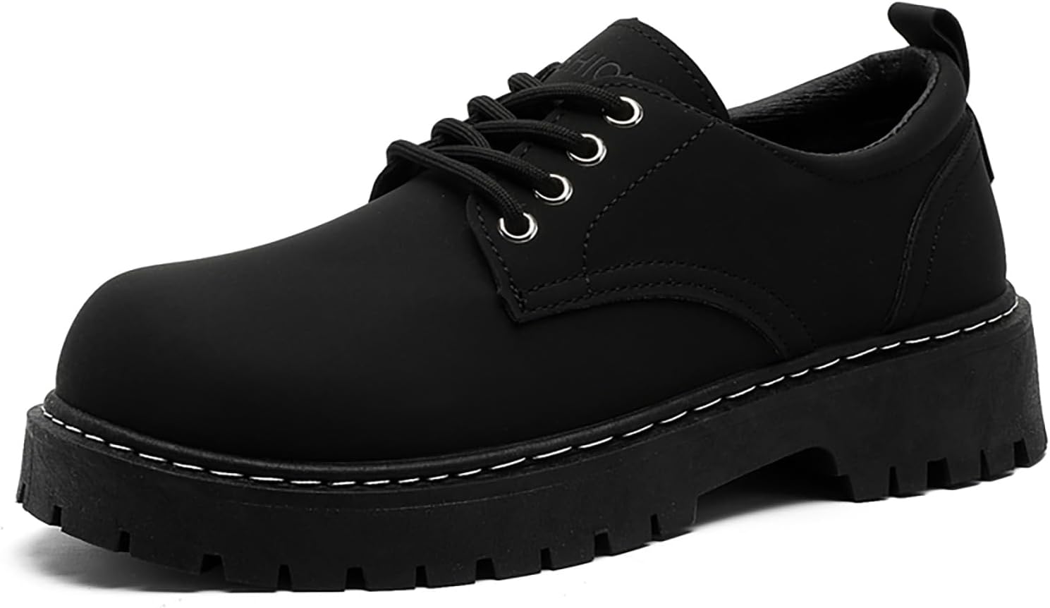 Мужские черные кожаные туфли с платформой Oxfords, классический круглый носок, шнуровка, массивный каблук, удобные, с противоскользящей подошвой, дерби Ryvz Tynx
Мужские черные кожаные туфли с платформой Oxfords, классический круглый носок, шнуровка, массивный каблук, удобные, с противоскользящей подошвой, дерби Ryvz Tynx