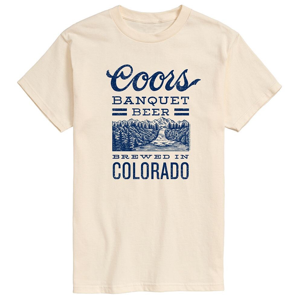 Мужская футболка с рисунком Coors Banquet Beer Colorado Licensed Character, бежевый
Мужская футболка с рисунком Coors Banquet Beer Colorado Licensed Character, бежевый