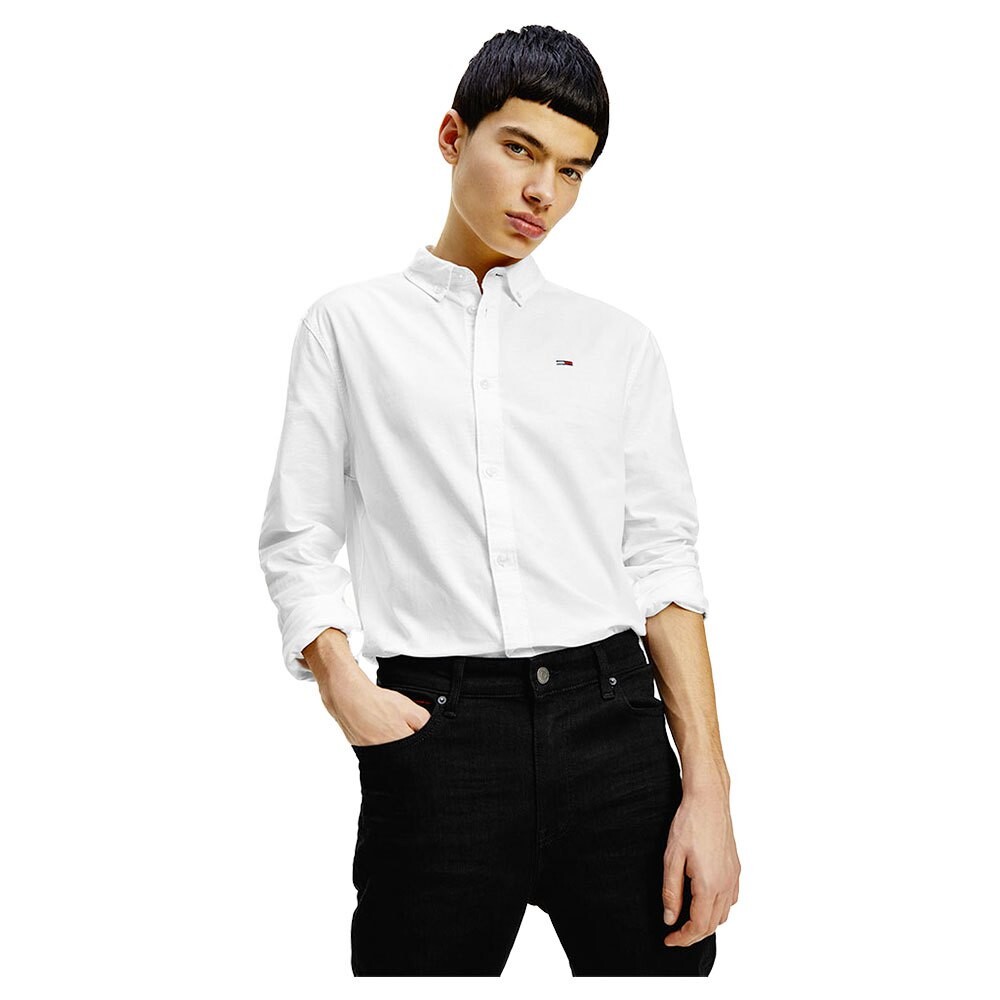 Рубашка с длинным рукавом Tommy Jeans Slim Stretch Oxford, белый
Рубашка с длинным рукавом Tommy Jeans Slim Stretch Oxford, белый