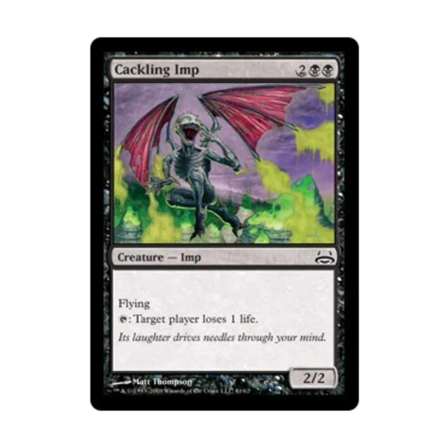 CCG Кудахчущий бес (С), MTG - Duel Decks - Divine vs. Demonic
CCG Кудахчущий бес (С), MTG - Duel Decks - Divine vs. Demonic