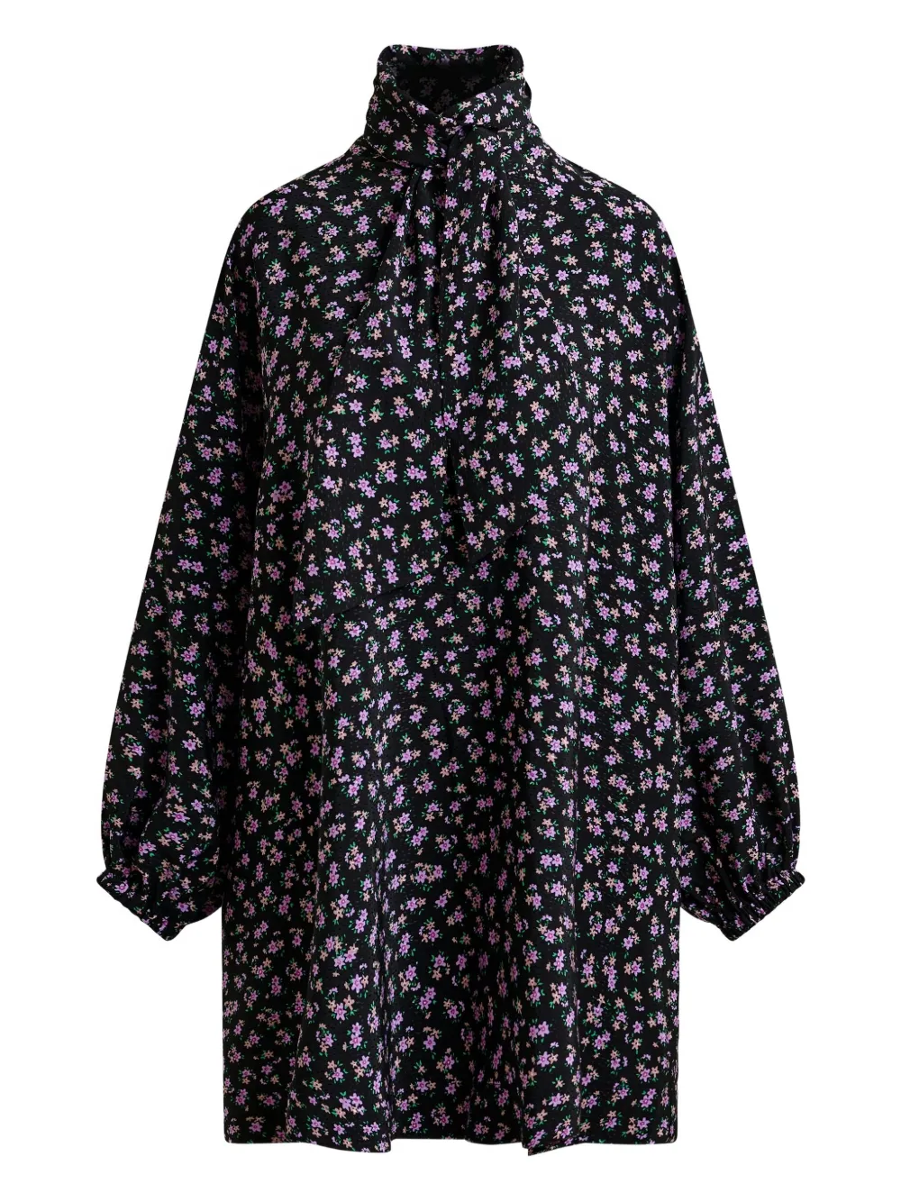 Платье миди с высоким воротом и цветочным принтом Essentiel Antwerp, черный
Платье миди с высоким воротом и цветочным принтом Essentiel Antwerp, черный