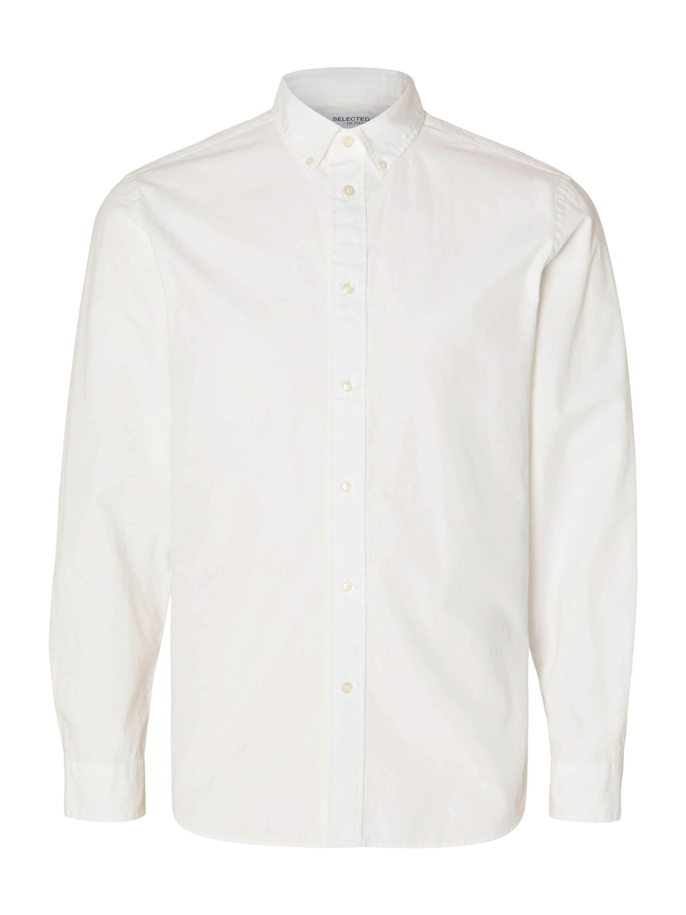 SELECTED Рубашка 'SLHRICK' Slim fit в белом цвете
SELECTED Рубашка 'SLHRICK' Slim fit в белом цвете