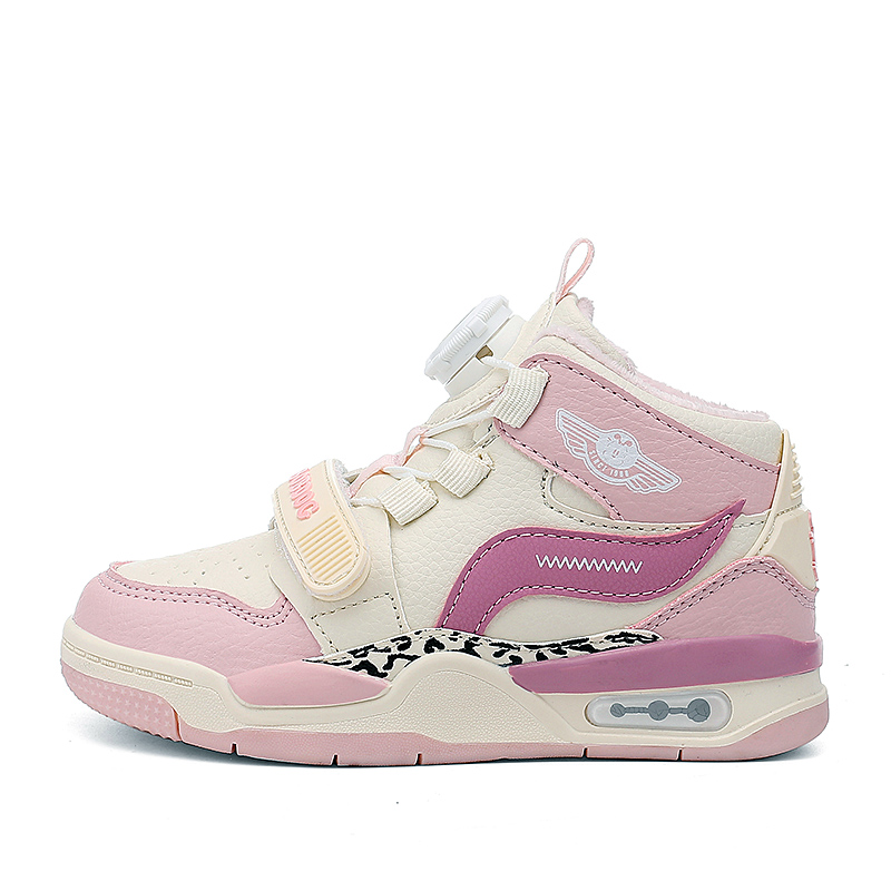 Кроссовки детские с антискользящей амортизацией, теплые, высокие BOBDOG, розовый/фиолетовый
Кроссовки детские с антискользящей амортизацией, теплые, высокие BOBDOG, розовый/фиолетовый